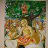 Картина Махараджа, обложка к книге Учение Чайтаньи или Послание божественной любви